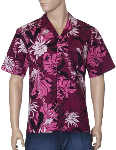 Maalea Men's Cotton Hawaiian Shirt