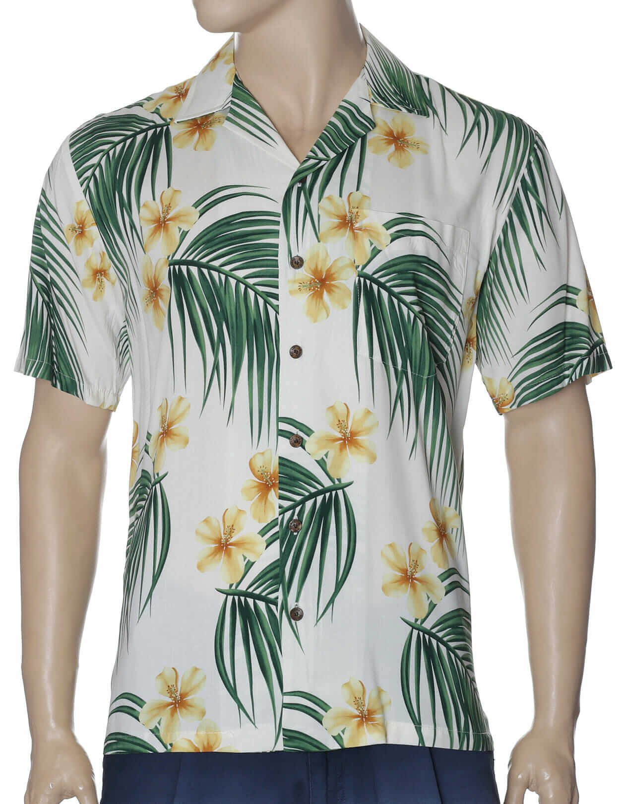 Aloha Resort Kailua Men Shirt Beige