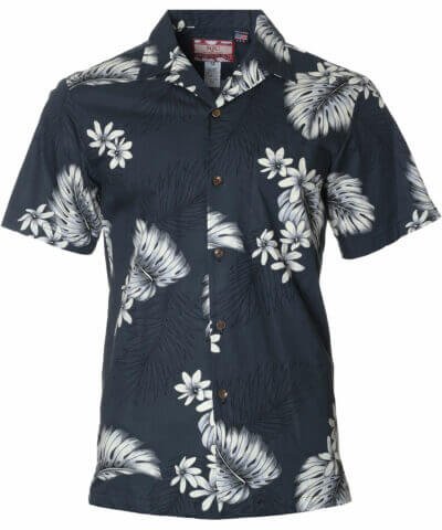 Kuleana Men Aloha Shirt Charcoal