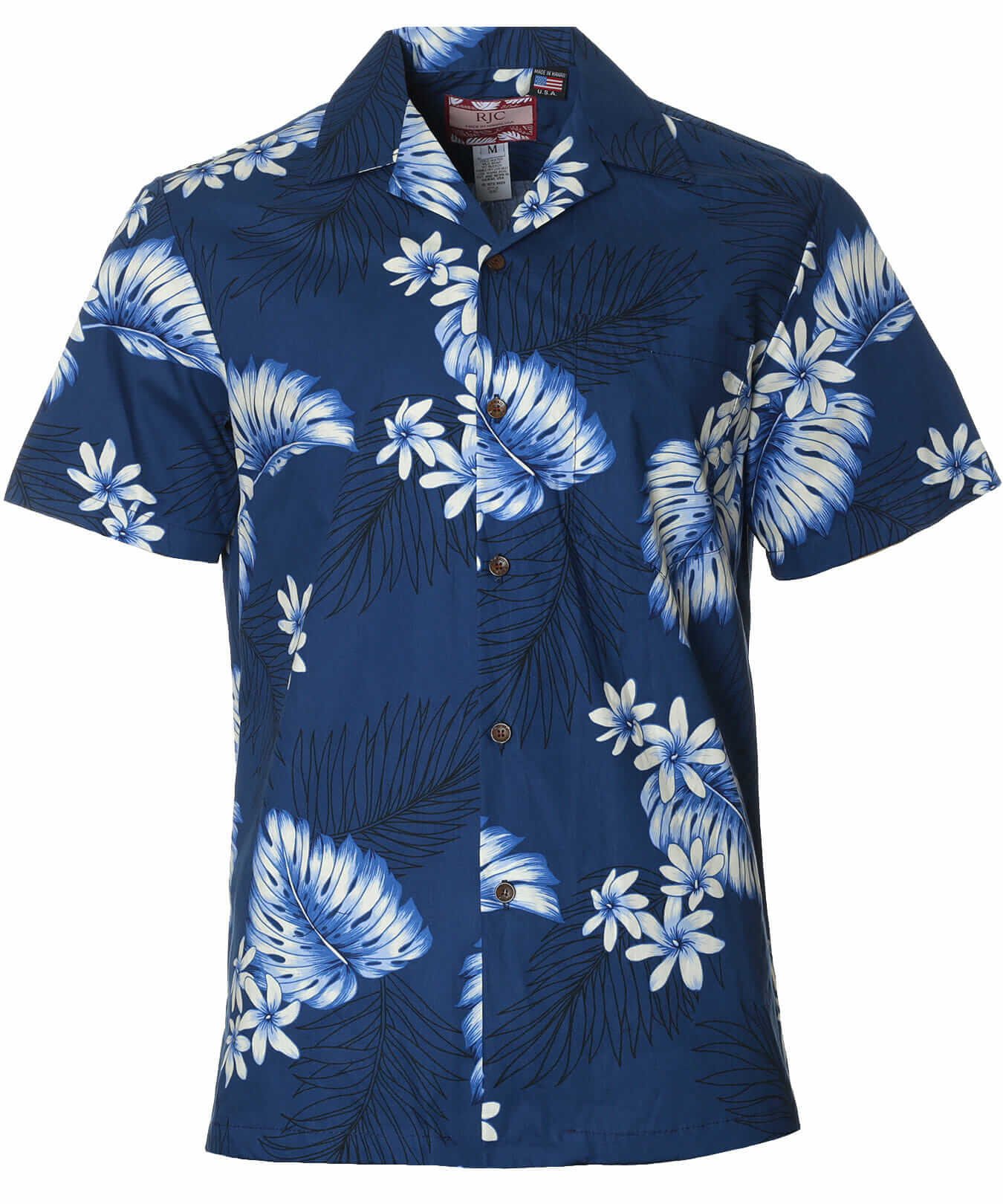 Kuleana Men Aloha Shirt Navy