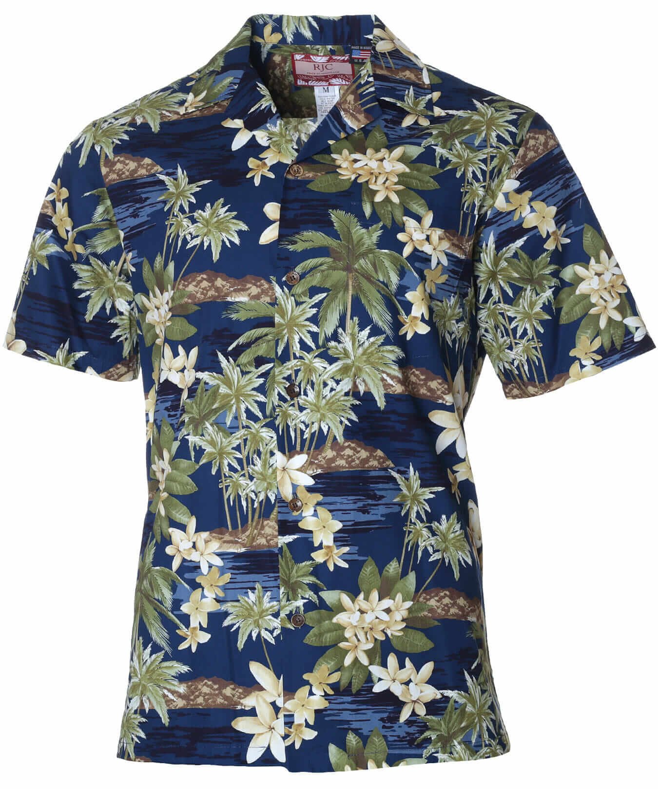 Makakilo Men's Aloha Shirt Navy