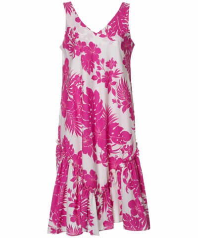 Leis of Hawaii Flower Dress Pink