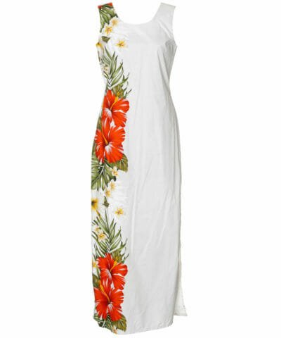 Long Maxi Cocktail Dress for Women White