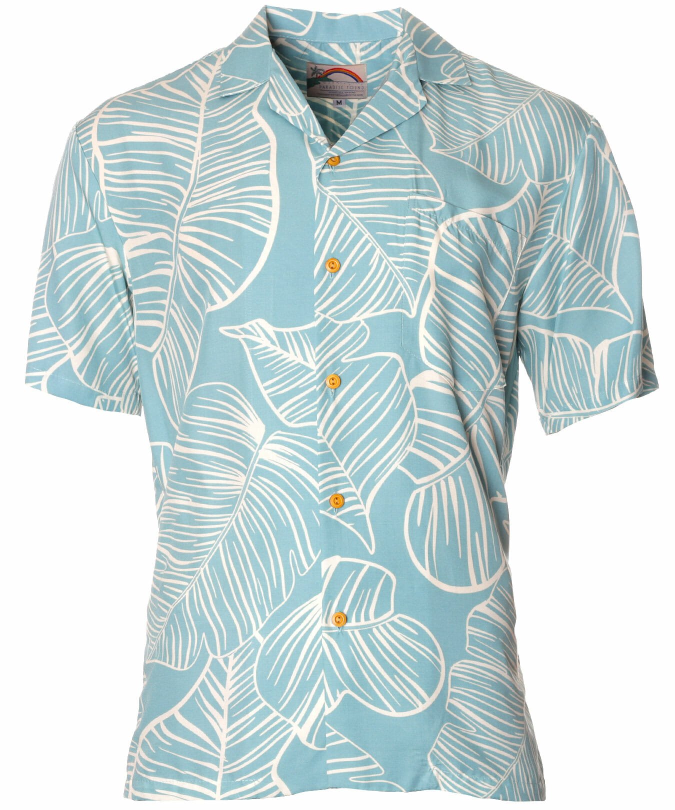 Taro Aloha Resort Shirt Sky Blue