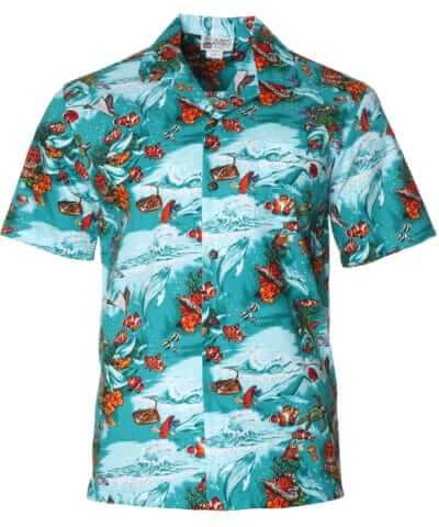 Deep Dive Ocean Aloha Shirt