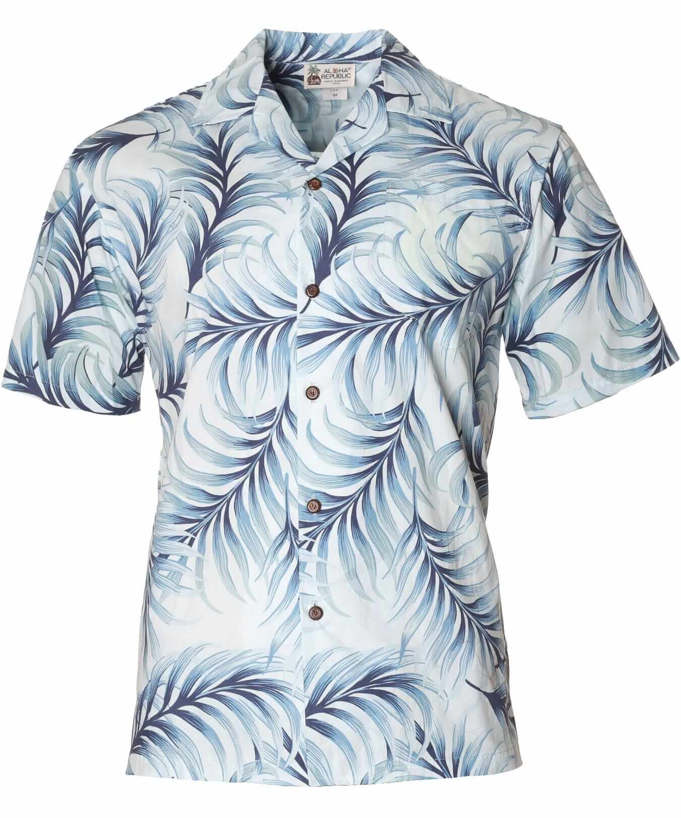 Koko Head Men's Aloha Shirt Blue