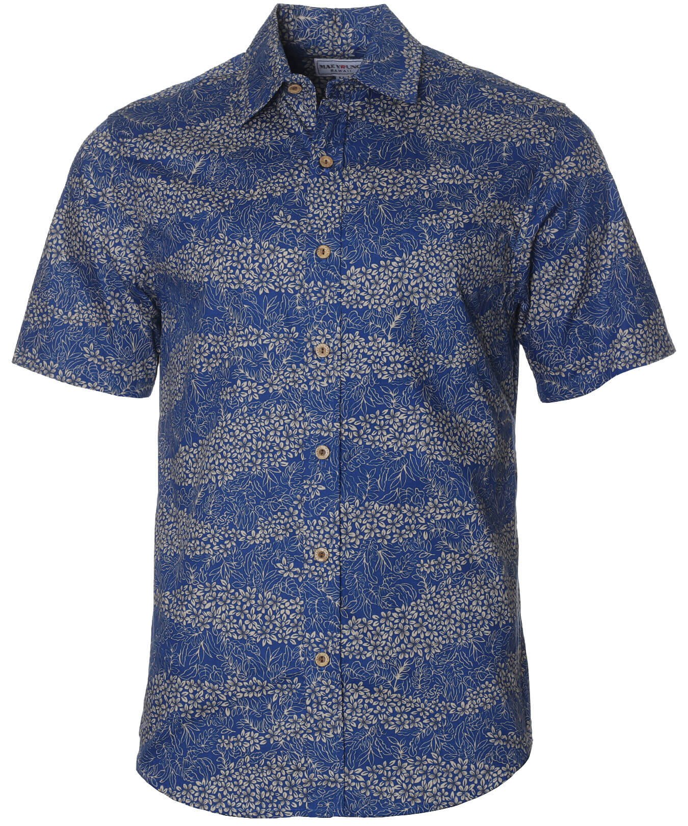 Mistic Button-Up Collar Dess Aloha Shirt
